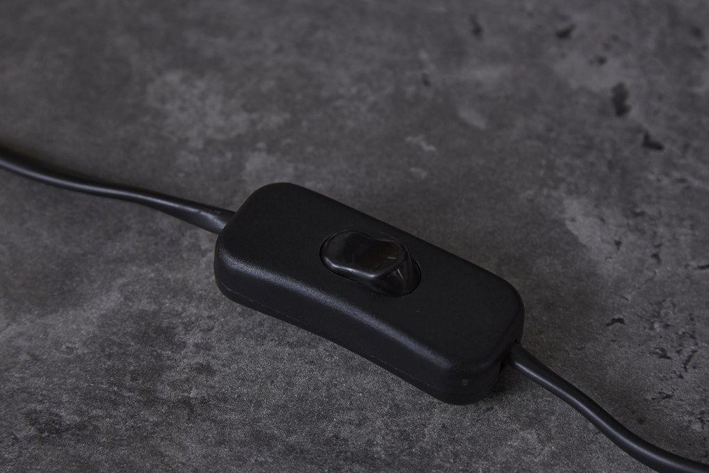 Stolná lampa mramorová 55cm biela RÁM