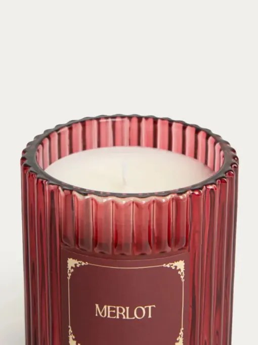 Sviečka FESTIVE CHEER Merlot 000163