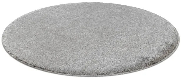 Kúpeľňový koberček SANTA sivý kruh