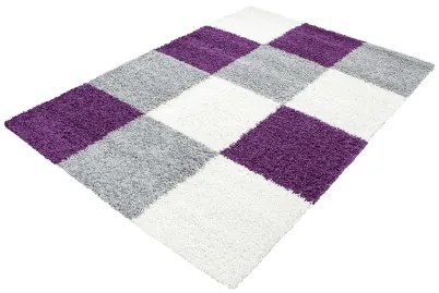 Koberce Breno Kusový koberec LIFE 1501 Lila, fialová, viacfarebná,160 x 230 cm