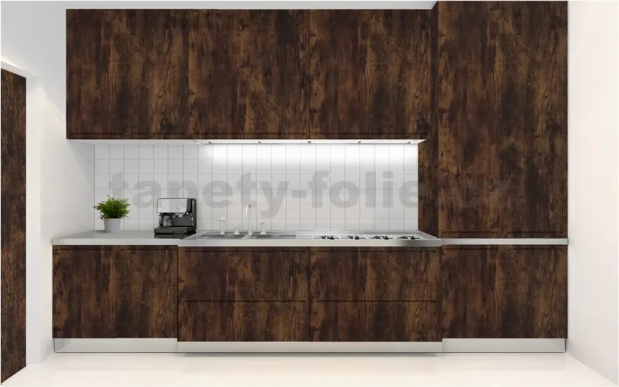 Špeciálna renovačná fólia 99-6295, rozmer 90 cm x 21 m, orech Seattle, DIMEX