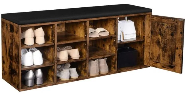 Lavica na topánky so skrinkou LHS058X01
