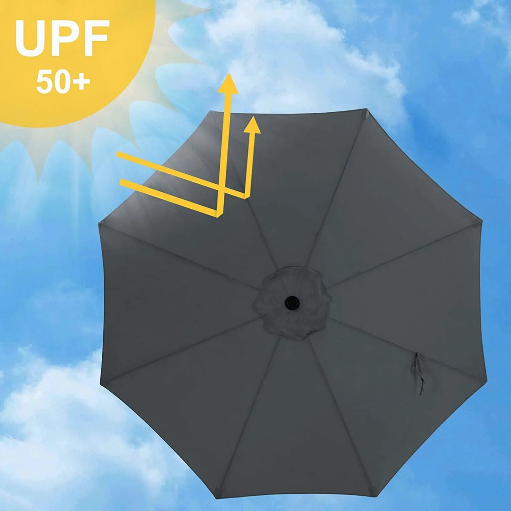 Dáždnik NARNIA sivá