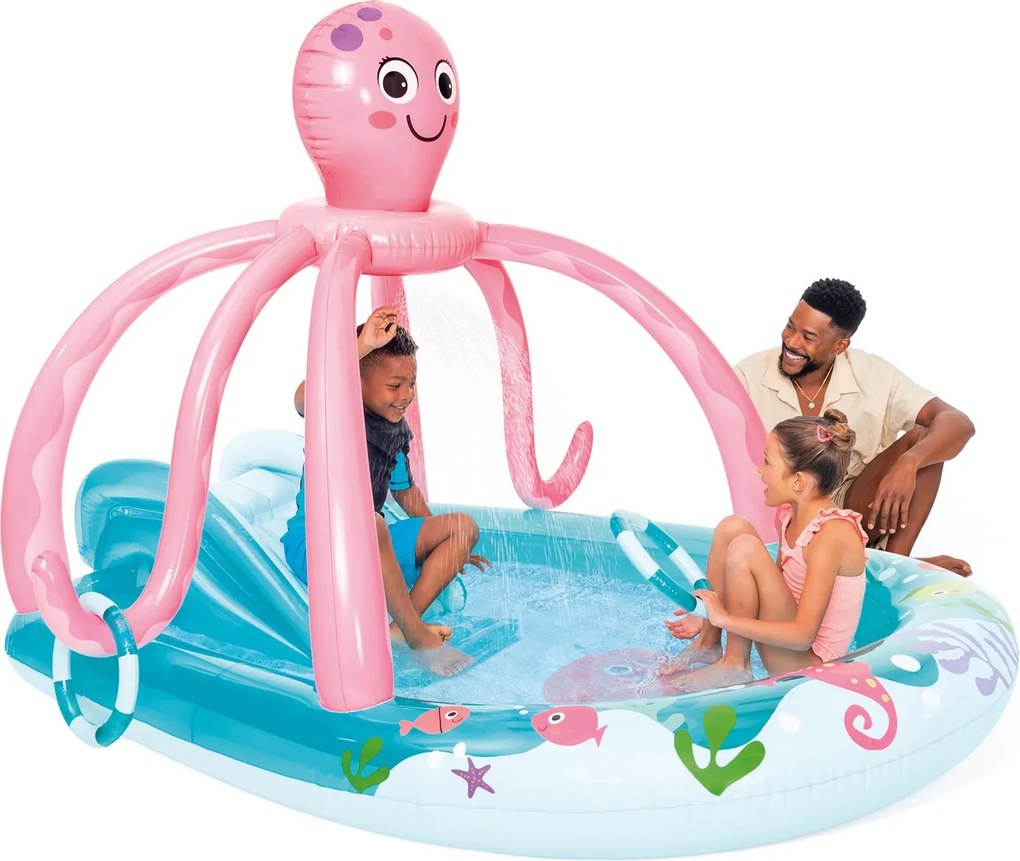 Nafukovacie detské ihrisko „Veselá chobotnica“ INTEX 56138