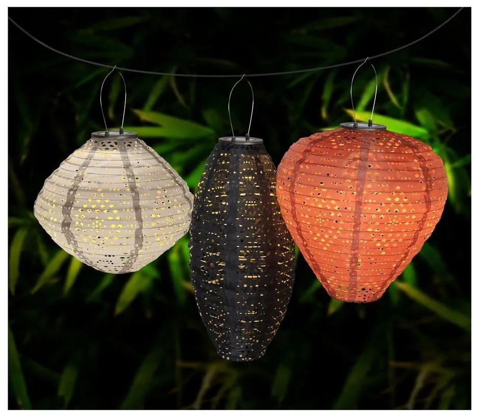 Tmavosivý vonkajší solárny LED lampáš (výška 40 cm) Foxdale – House Nordic