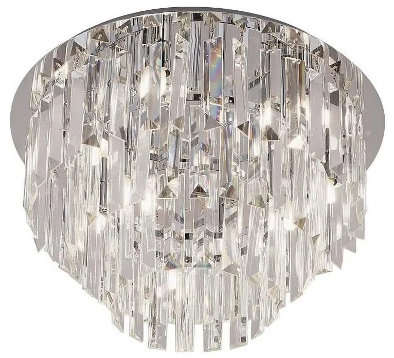 MAXLIGHT C0137 - Stropné svietidlo MONACO 15xG9/40W/230V pr. 60 cm chróm