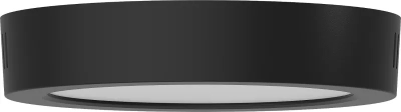 Mexen LDSR, LED stropné svietidlo, priemer 17 cm, 12W, neutrálna - 4000K, 960 lm, čierna - L212-017-1240-70