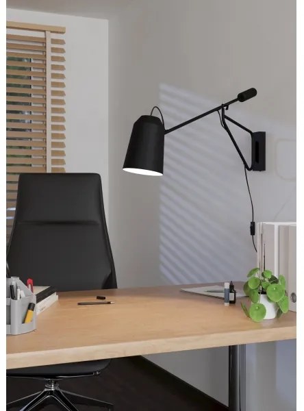 Eglo 900614 - Nástenná lampa LORETO 1xE27/28W/230V