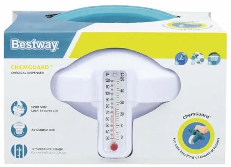 Plávajúci dávkovač Bestway 58701 s teplomerom