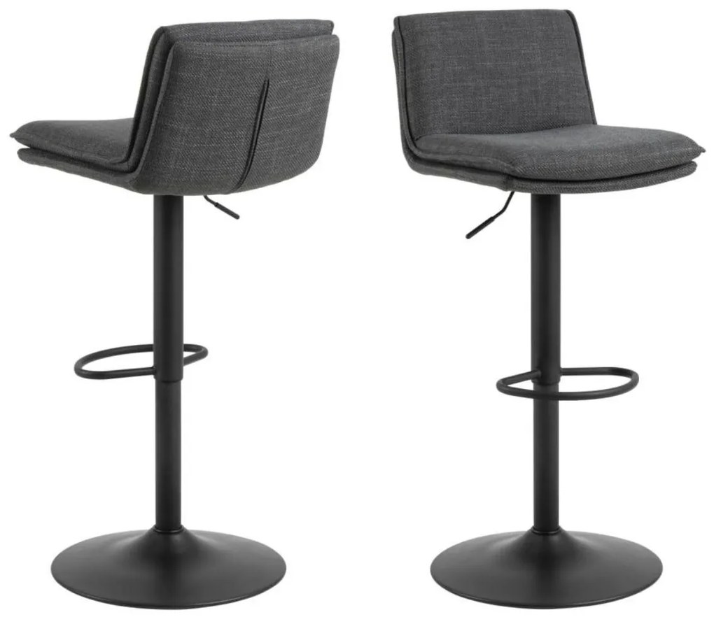 Otočná barová stolička Flynn s nastavením výšky