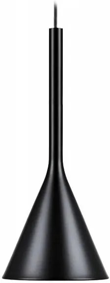 Toolight Largo, stropné závesné svietidlo 1xE27 APP051-1CP, čierna, OSW-00100