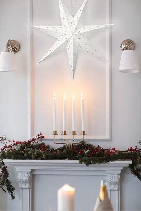 Vianočná dekorácia LED Hviezda SY-004