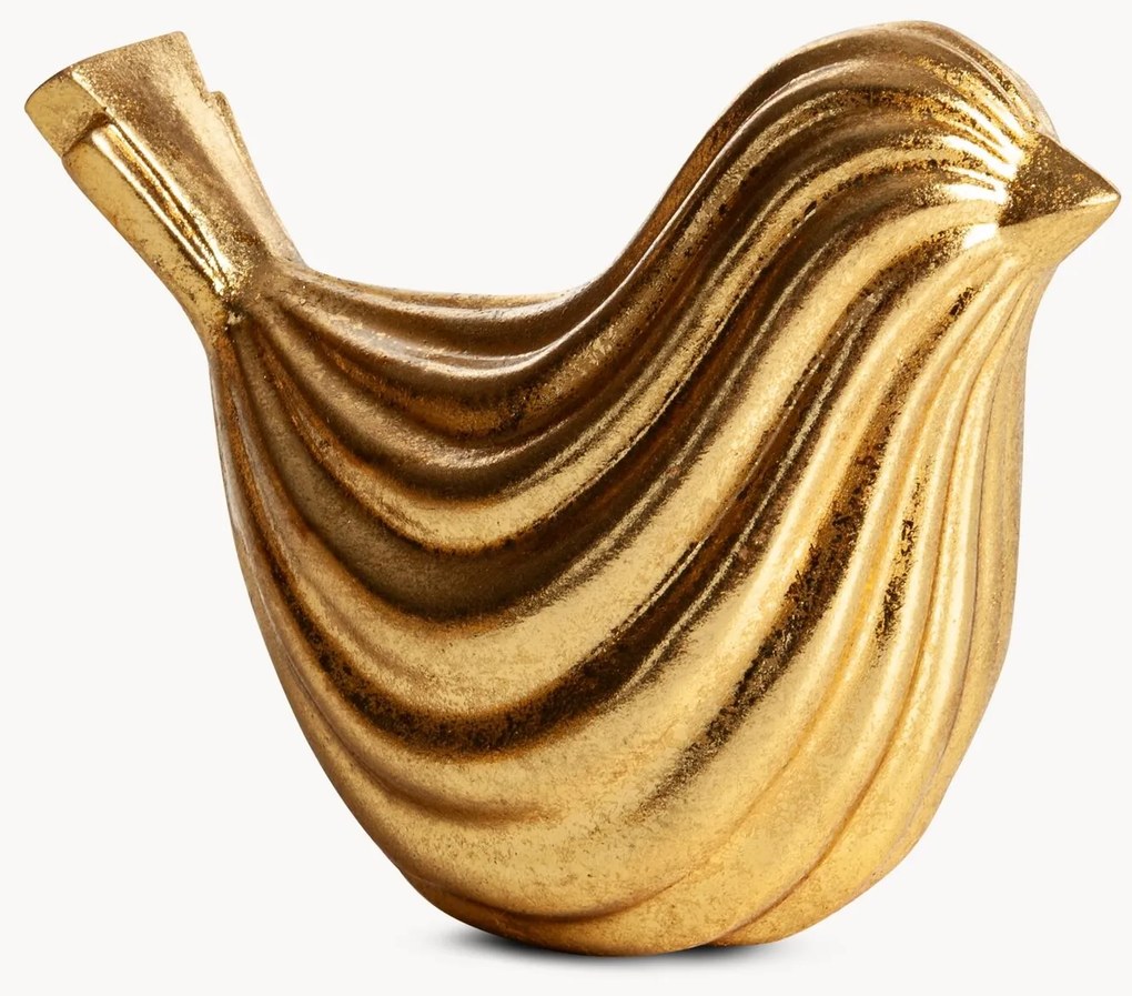 DEKORAČNÁ SOŠKA VERA 13X8X11 CM ZLATÁ