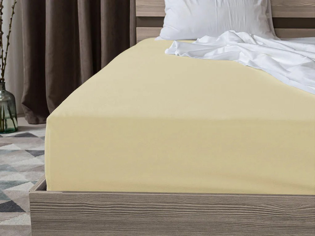 Jersey plachta EXCLUSIVE krémová 200 x 220 cm