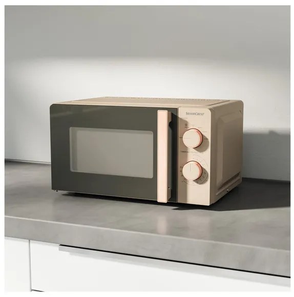 Silvercrest® Kitchen Tools Mikrovlnná rúra Smwh 700 B2, sivohnedá (100375241)