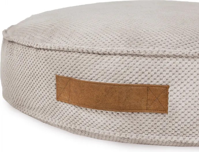 Okrúhly peliešok pre psa Bodka Farba: Béžová, Veľkosť: Priemer - 80 cm