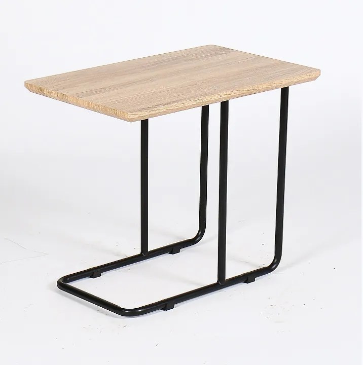 Příruční stolek, dub sonoma / černá, CAMERO 0000191542 Tempo Kondela