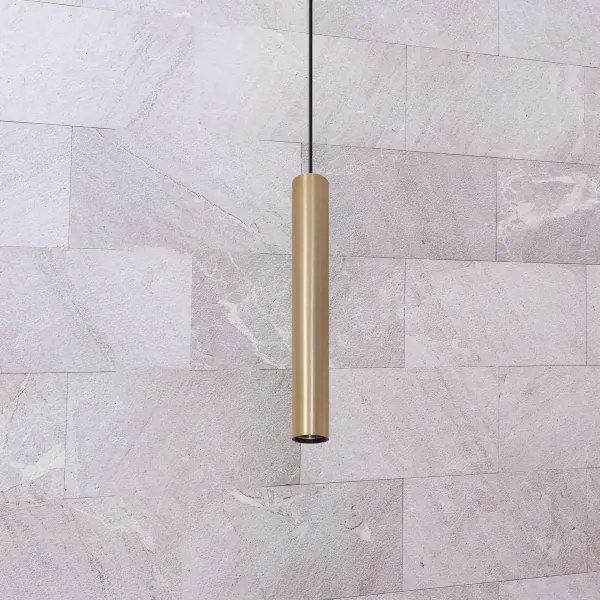 Luster na lanku LUNGOMARE 1xGU10/10W/230V zlatá