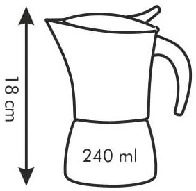 Tescoma MONTE CARLO 647104.00 - Kávovar MONTE CARLO, 4 šálky