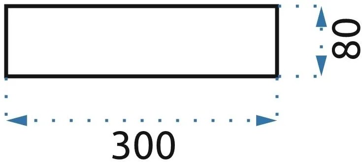 Stropné svietidlo Plafon 30 cm APP640-2C čierne