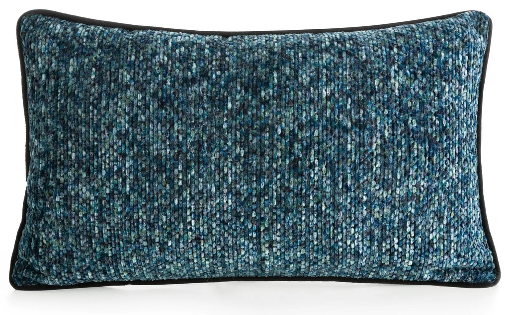 DEKORAČNÁ OBLIEČKA NA VANKÚŠ BARI2 30X50 CM MODRÁ