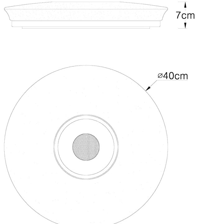 GLOBO NICOLE 41329-18 Stropné svietidlo