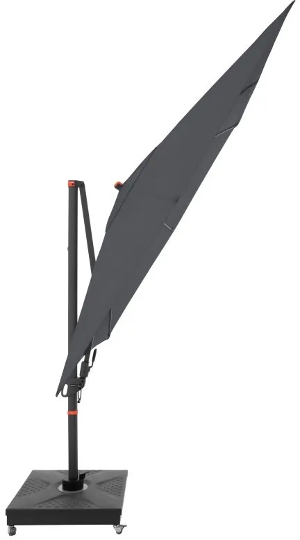 Doppler myZone 280 x 280 cm -  záhradný naklápací bočný slnečník : Barvy slunečníků - 840