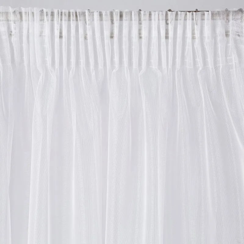 Biela záclona ALEXA 135x270 cm