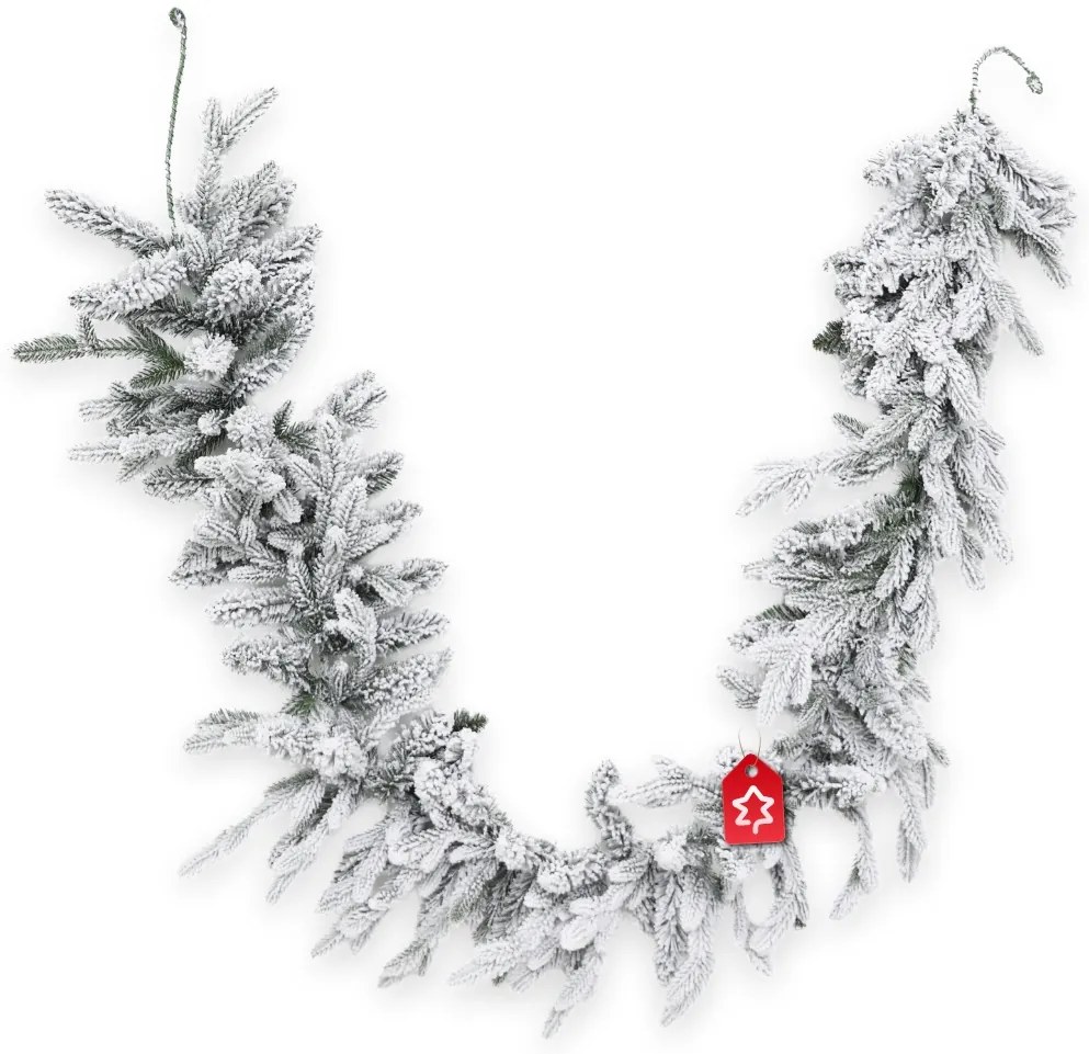 Girlanda Zasnežená 50 LED 180 cm