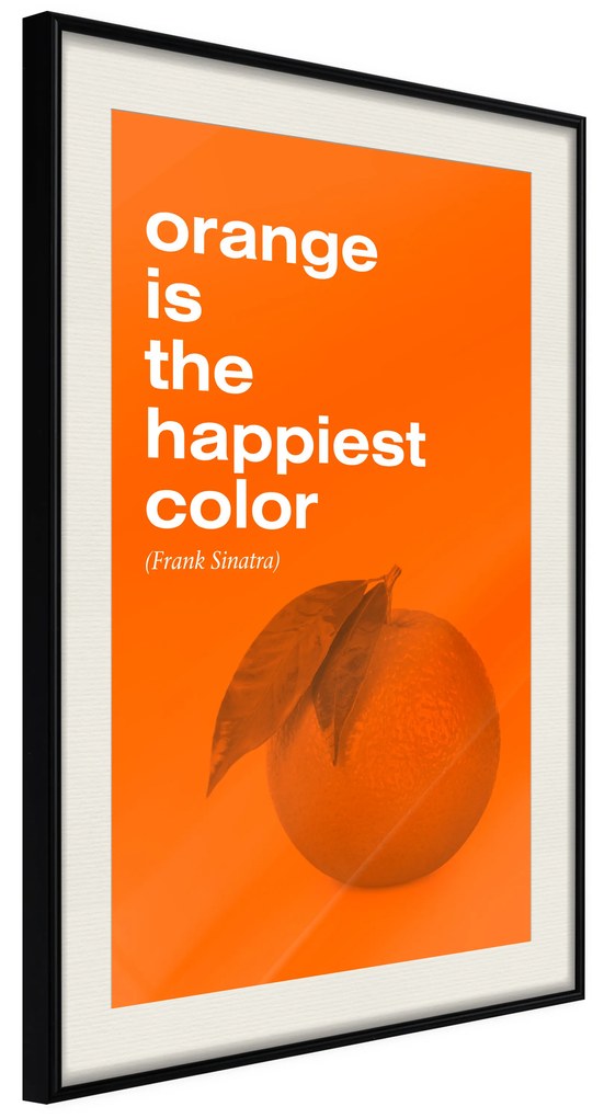 Artgeist Plagát - The Happiest Colour [Poster] Veľkosť: 30x45, Verzia: Čierny rám