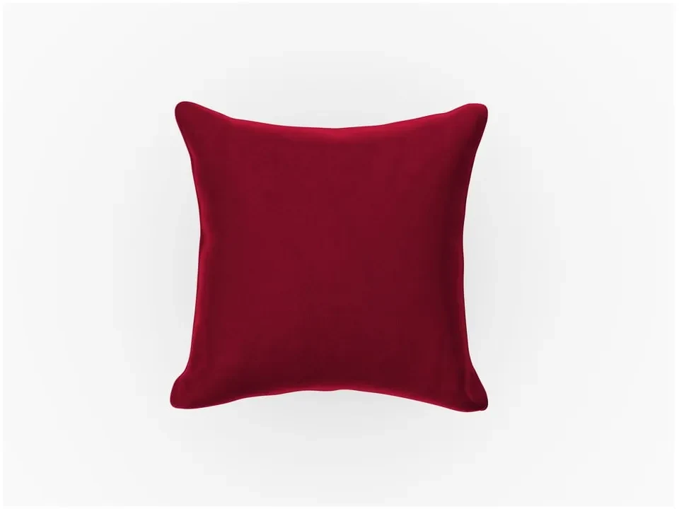 Červený zamatový vankúš k modulárnej pohovke Rome Velvet - Cosmopolitan Design