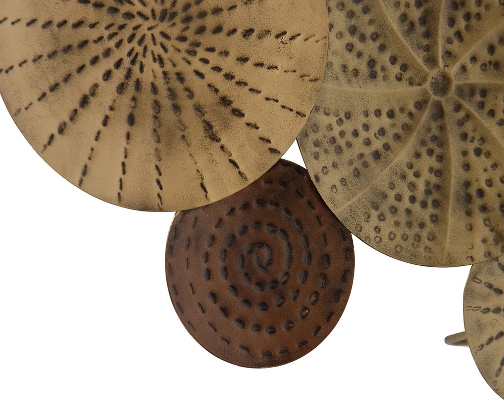 Art Deco nástenná lampa starožitné zlato 71 cm - Kelly