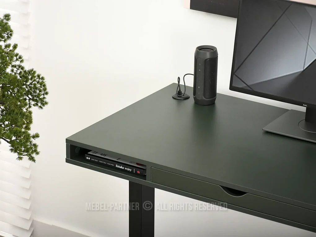 PC stolík Osto 120 (zelená + biela). Vlastná spoľahlivá doprava až k Vám domov. 1109834