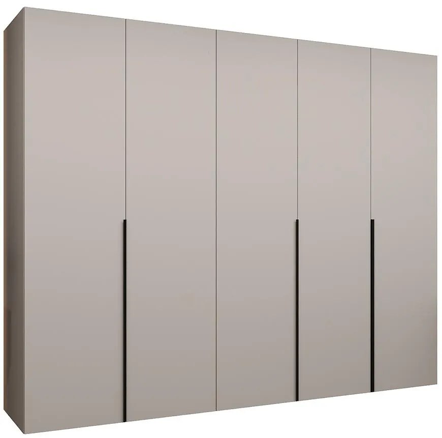 Skriňa Alicante I 250 kašmír/čierna