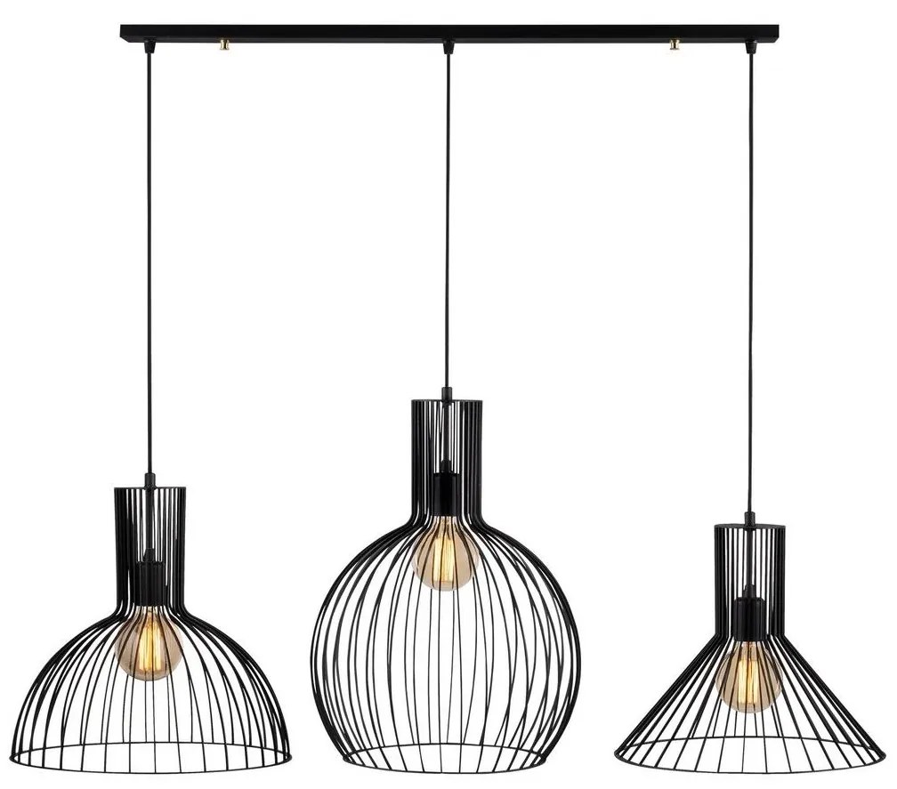 Luster na lanku FELLINI 3xE27/100W/230V