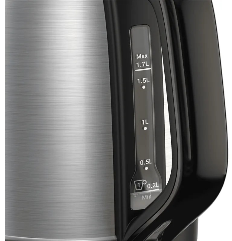 Rýchlovarná kanvica Tefal Subito KO5S0DE0 Nerezová/Čierna