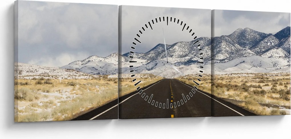 Obraz - Great Basin, Nevada, USA (s hodinami) (90x30 cm)