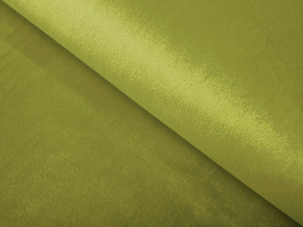 Biante Zamatový behúň na stôl SV-032 Svetlo zelený 35x180 cm
