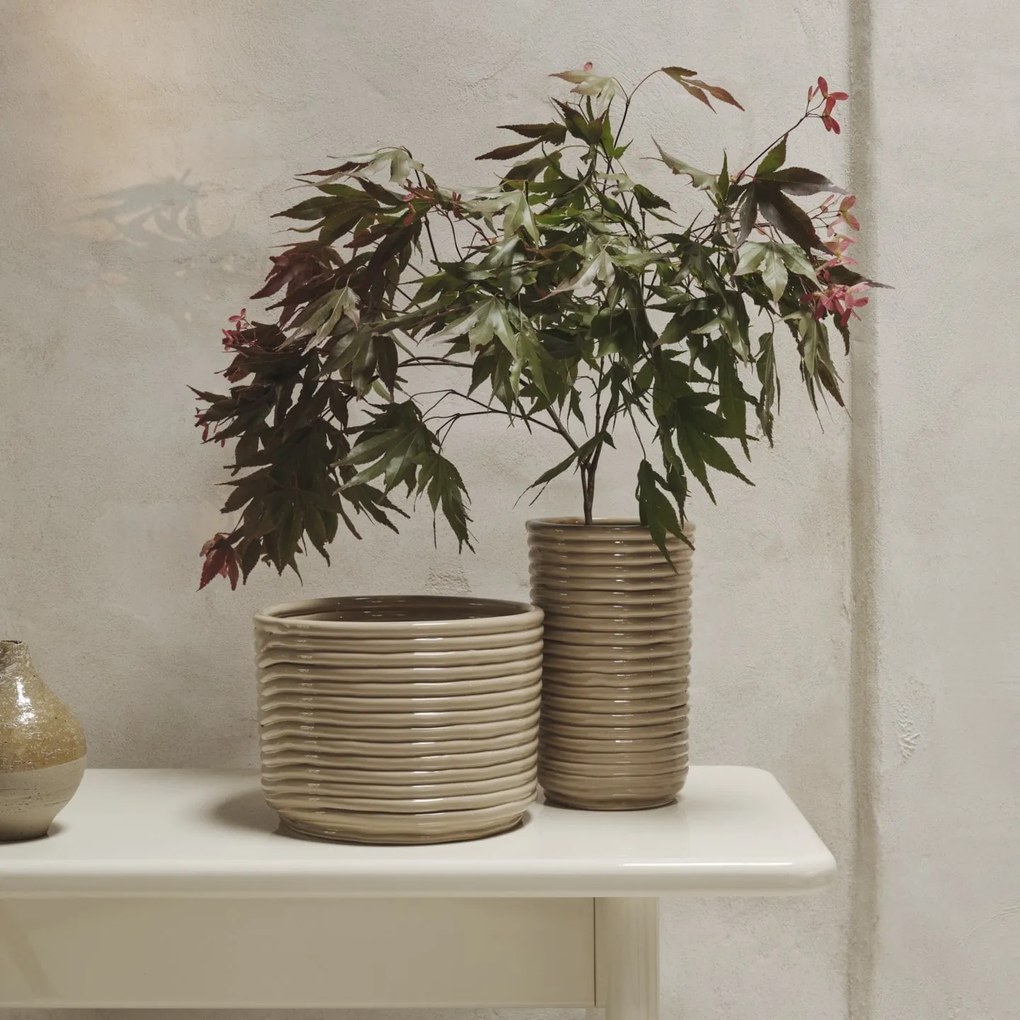 Ferm Living Obal na kvetináč Corduroy Cashmere
