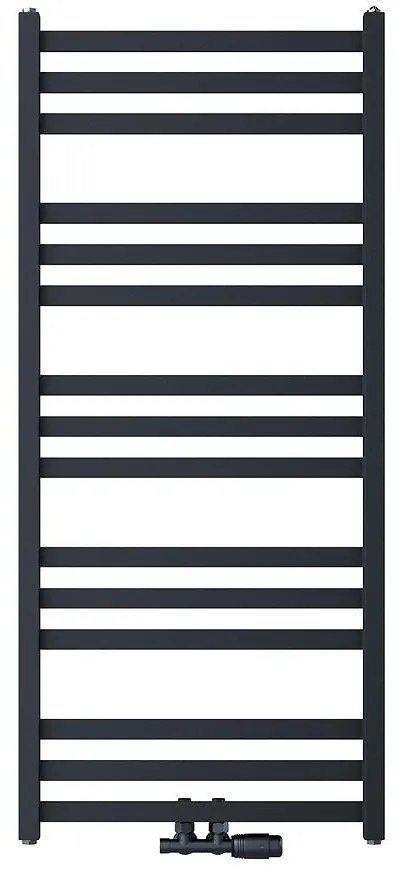 Kúpeľňový radiátor Viv New ZS12/40 1200x430 436W šedá