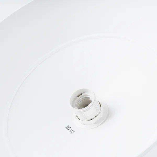 Sollux SL.1321 - Luster na lanku FANO 1xE27/15W/230V pr. 34 cm biela