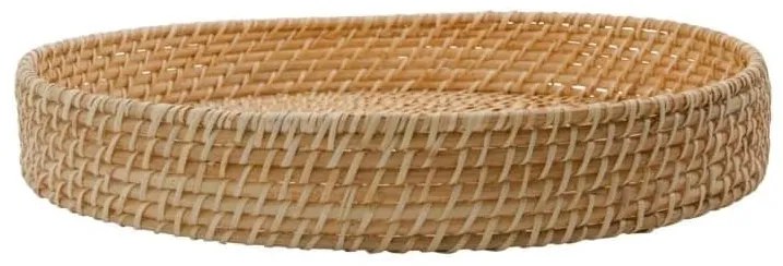 House Doctor Ratanový podnos Taan Nature Ø 40 cm