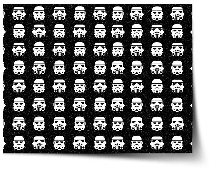 Sablio Plagát Star Wars Stormtrooper Pattern - 90x60 cm