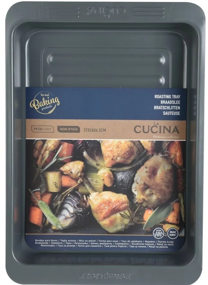 Plech na pečenie Cucina 37 x 26 x 6,5 cm