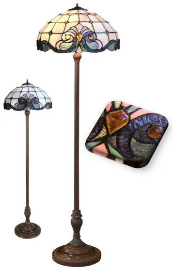 Stojaca lampa Tiffany massive Ø40*170 ELECTRA