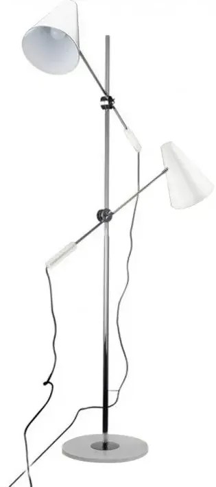 Škandinávska lampa Kaja biele