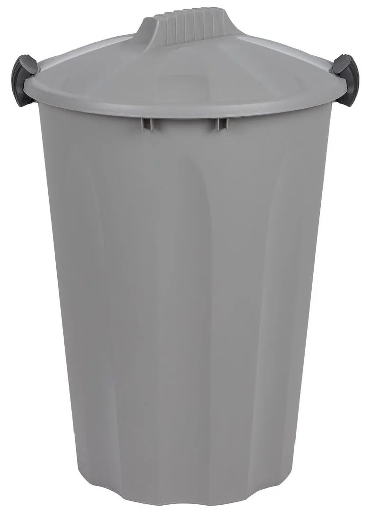 Odpadkový kôš z recyklovaného plastu, 40 l (piesková / čierna), béžová / čierna (100319557)
