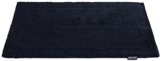 Kúpeľňový koberček Javo Cotton čierny