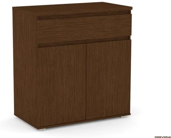 Drevona, komoda REA AMY 5, graphite