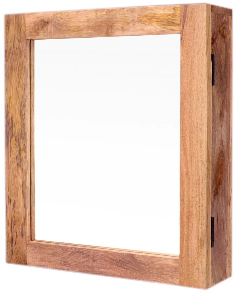 furniture-nabytek.cz - Zrkadlo Guru 50x60 indický masív mango